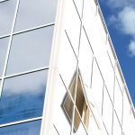 Aluminium commercial curtain window wall