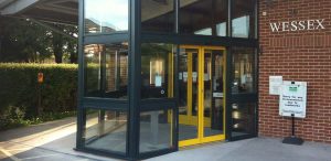 Automatic doors manufactured using smarts aluminium profile