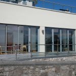 aluminium doors supplied for commercial project in Weston-super-Mare