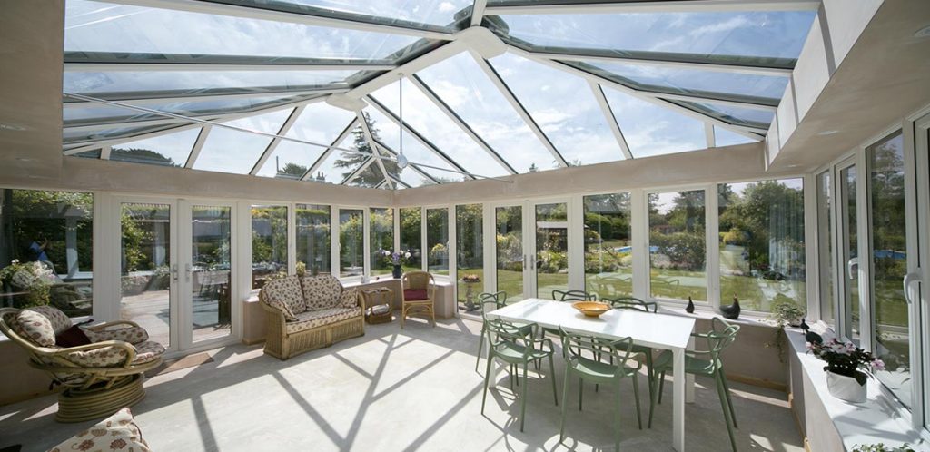 Glazed Conservatory roof