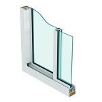 Horizontal sliding secondary glazing unit