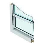 Vertical Sliding secondary glazing unit