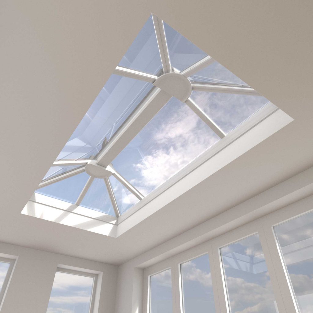 uPVC lantern roofs manufactured using synseal's stratus system