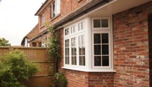 uPVC timber look Infinity windows with georgian bars supplied and installed for residential property