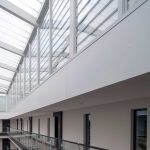 Commercial project where aluminium windows and doors were utilised