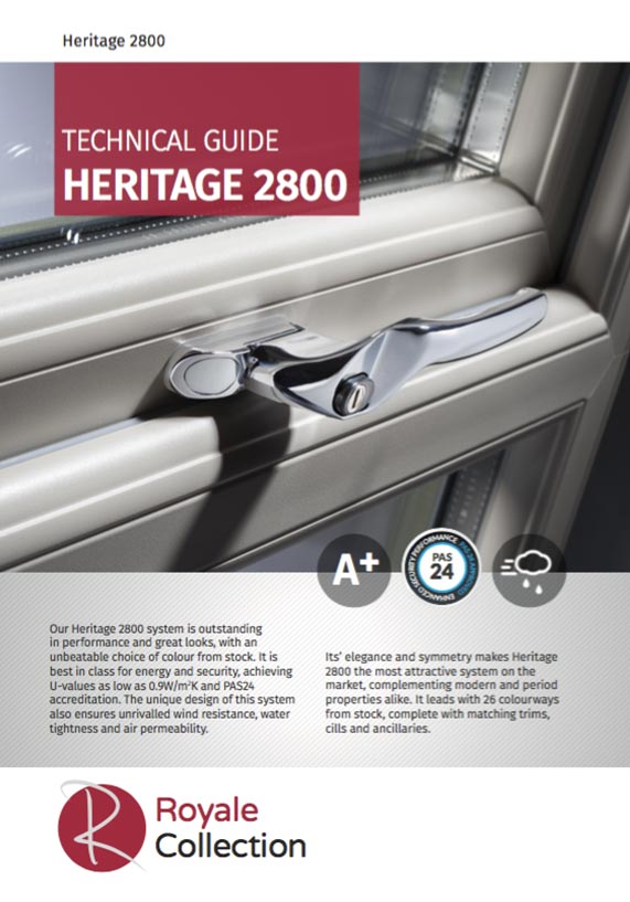 Royale heritage 2800 Deceuninck brochure