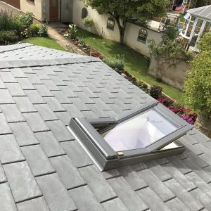 LEKA tiled warm roof